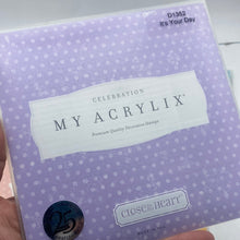 Load image into Gallery viewer, My Acrylix Clear Stamp Set