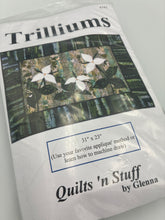 Load image into Gallery viewer, Trilliums | Quilt Kit
