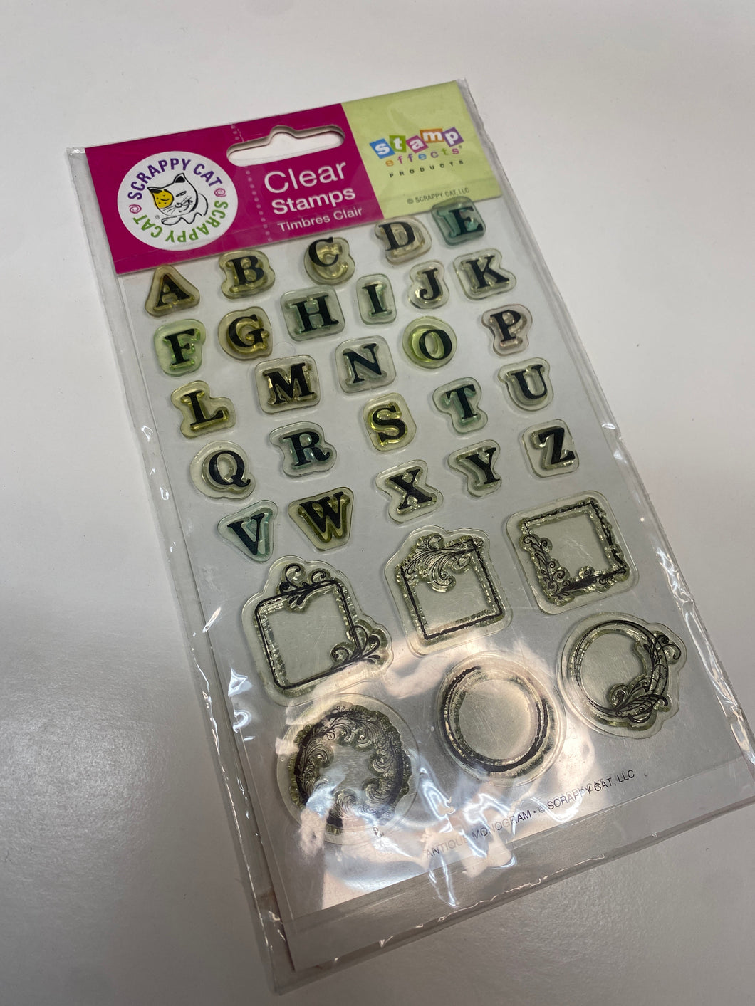 Alpha Antique Monogram Set