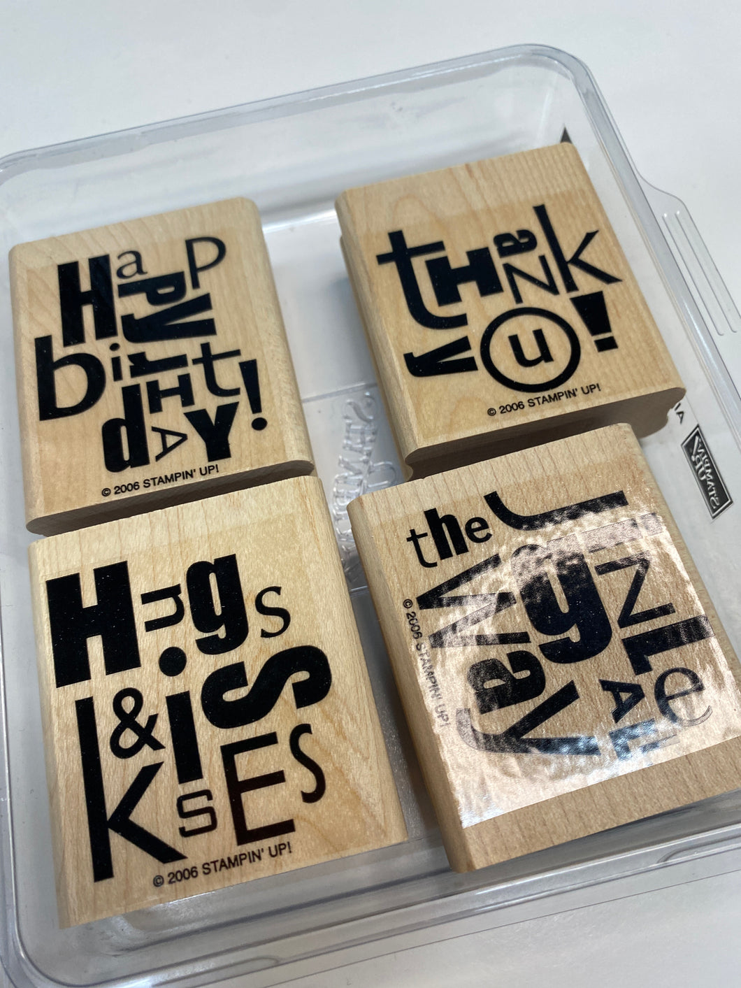 Alphabet Soup Stamp Set