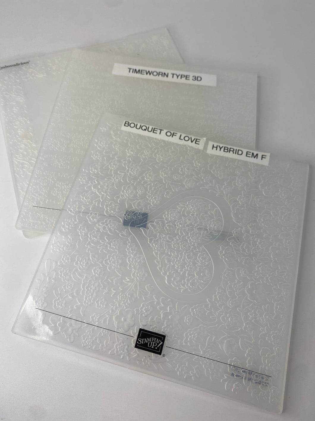 Square Embossing Plate Bundle