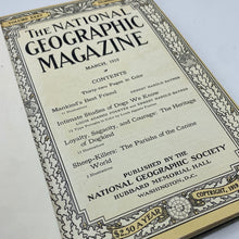 Load image into Gallery viewer, National Geographic - March 1919
