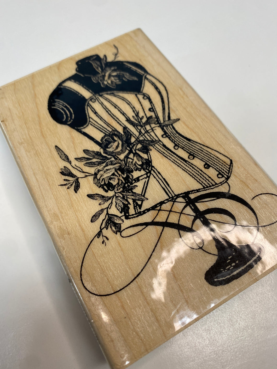 Rose Corset Stamp