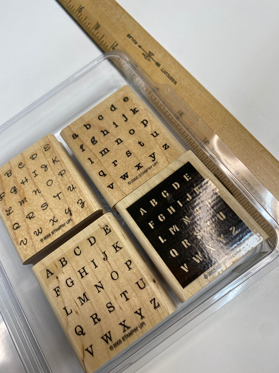 Alphabits Stamp Set