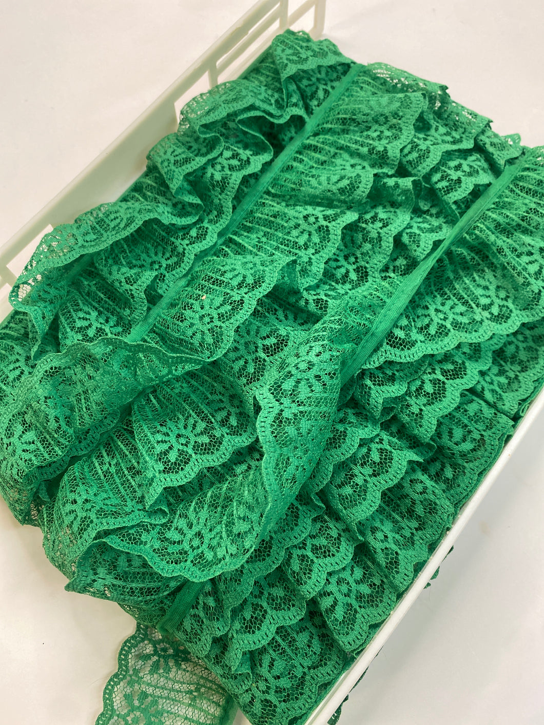Green Lace Trim