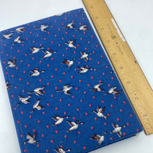 Load image into Gallery viewer, Fabric Geese Notebook
