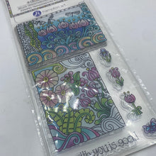 Load image into Gallery viewer, Coloring Clear Stamps - Life with you is good
