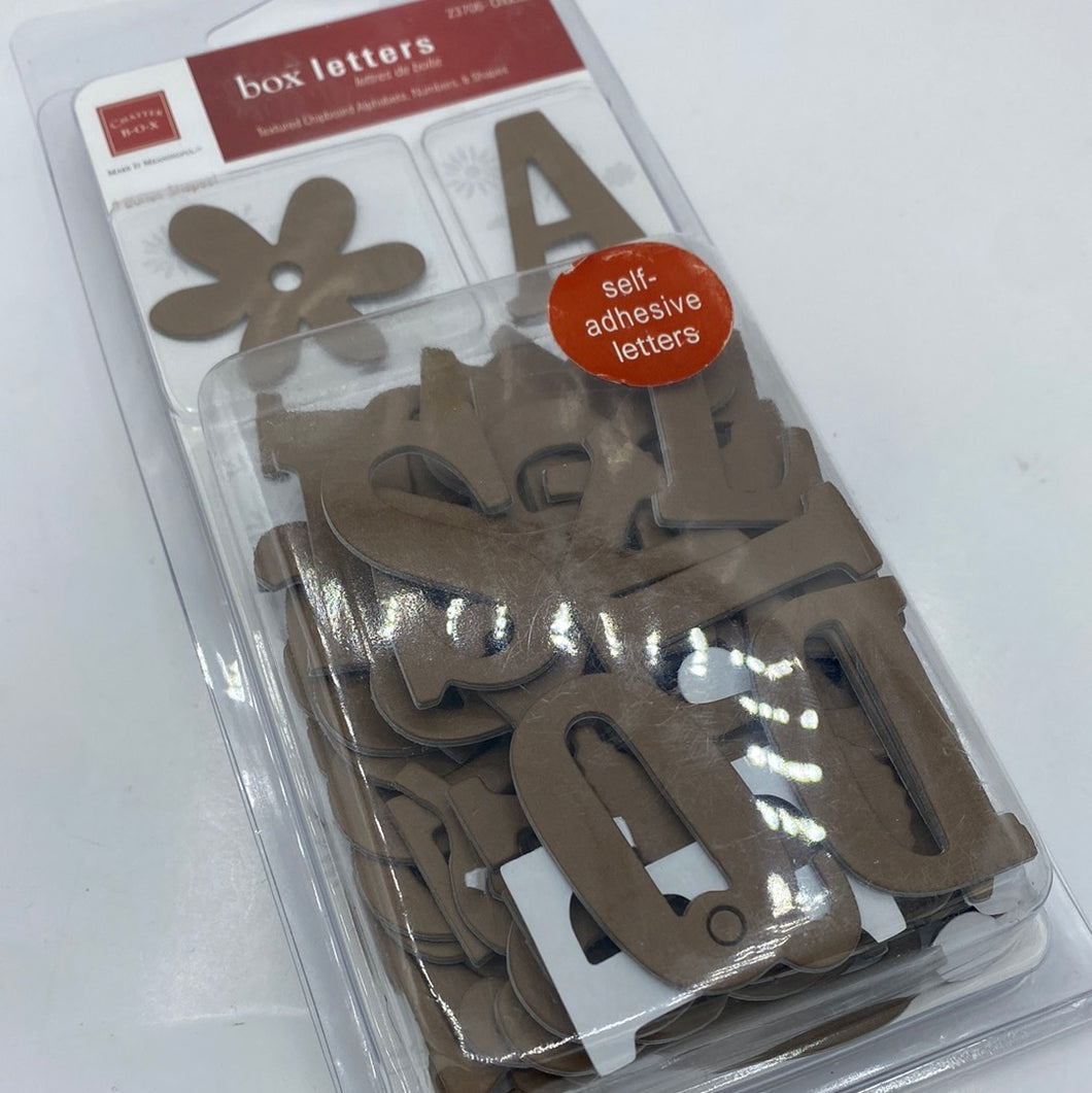 Self Adhesive Chipboard Letters