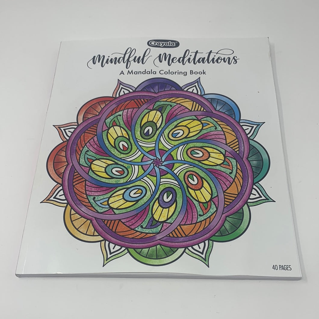 Mindful Meditations Coloring Book