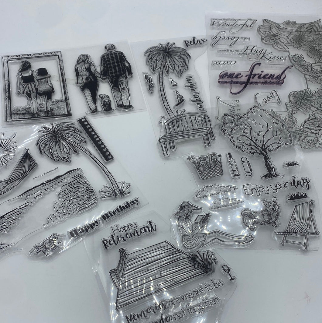 Mixed Clear Stamp bundle