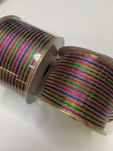 Load image into Gallery viewer, Metallic Rainbow Ribbon

