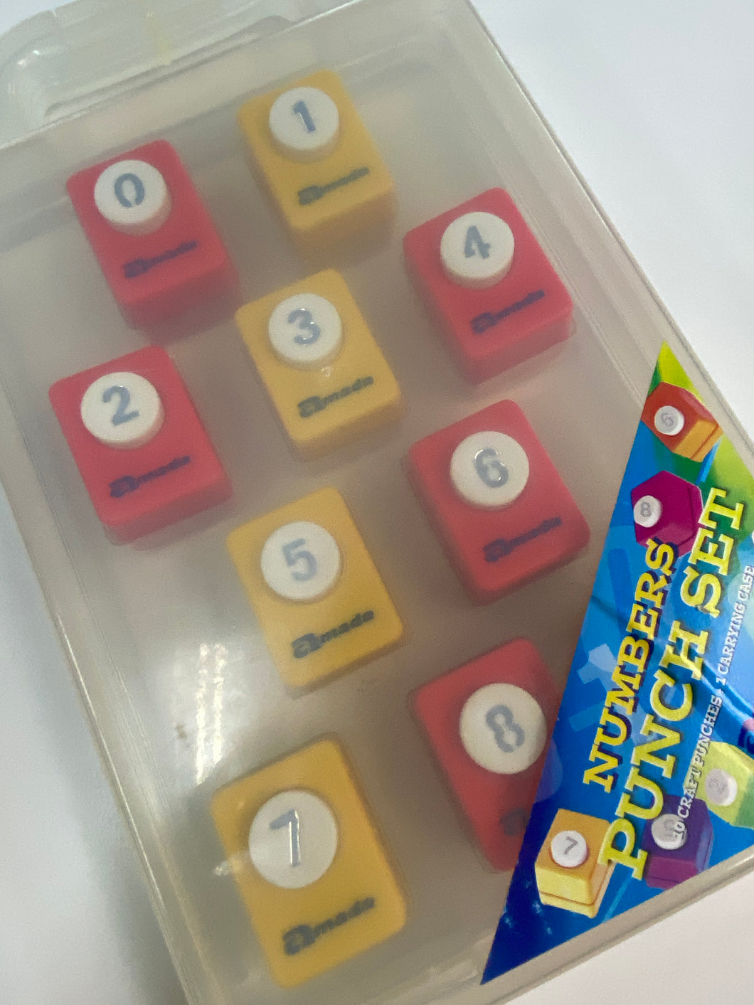 Numbers Punch Set