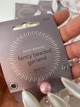Load image into Gallery viewer, Winter Blossoms | Fancy Beaded Garland
