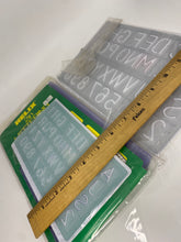 Load image into Gallery viewer, Letters &amp; Numbers Stencil Set
