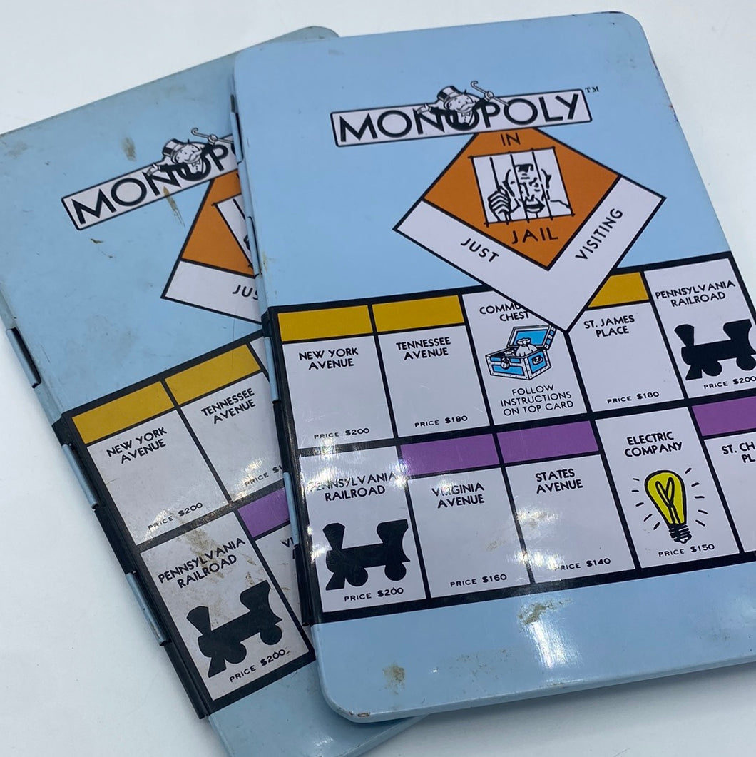 Monopoly Note Pad Tins