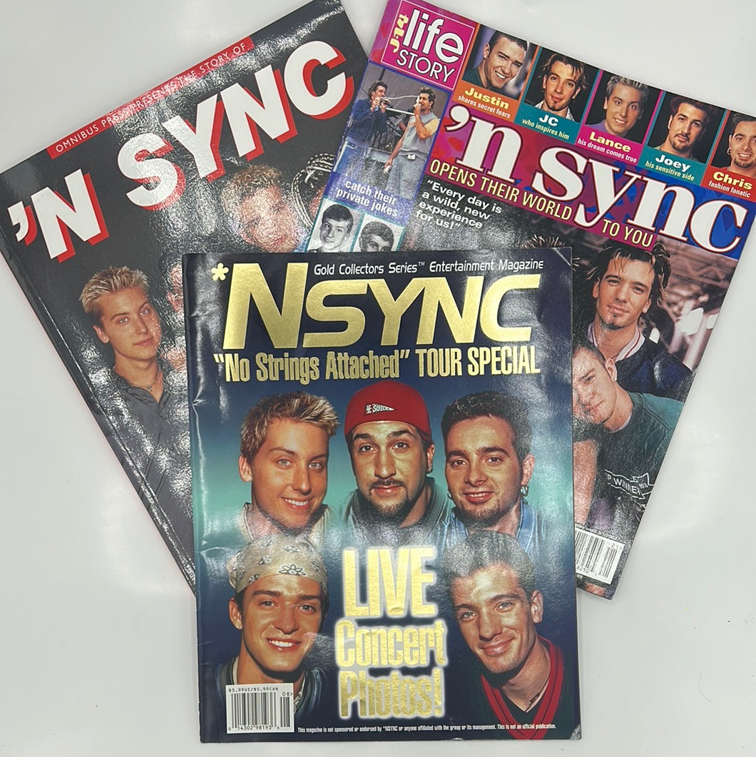 Nsync Magazine Bundle