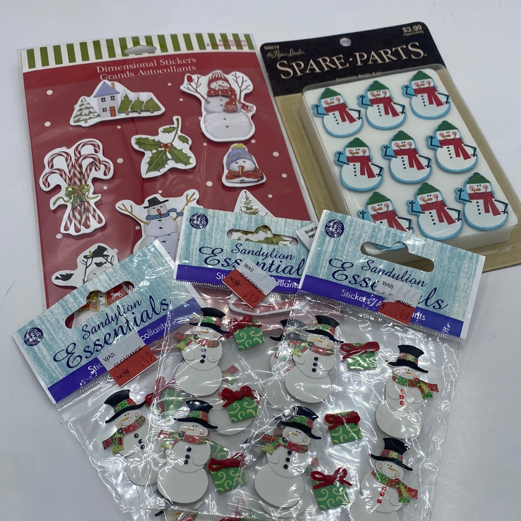 Snowperson Embellishment Bundle