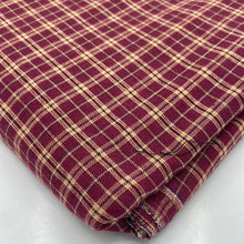 Load image into Gallery viewer, Maroon &amp; Beige Plaid
