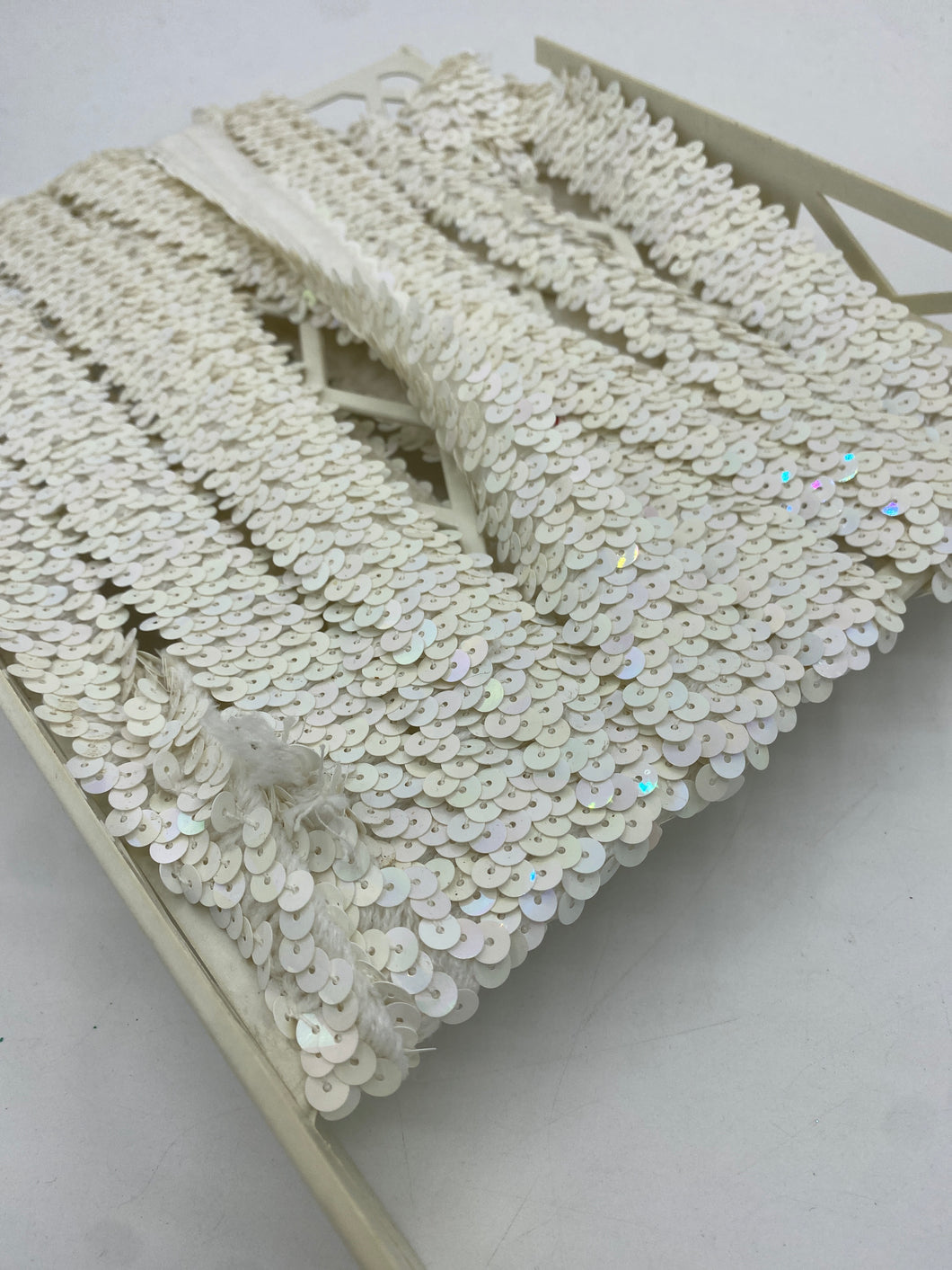 Iridescent Sequin Trim