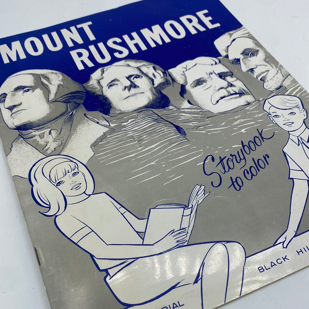 Mount Rushmore - Coloring Book