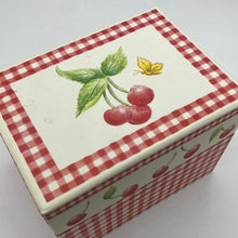 Load image into Gallery viewer, Cheery Cherry Recipe Box
