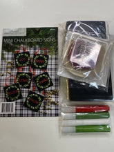 Load image into Gallery viewer, Mini Chalkboard Ornament Kit
