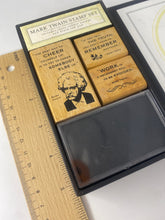 Load image into Gallery viewer, Wooden Stamp Set | Mark Twain
