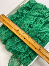 Load image into Gallery viewer, Green Lace Trim

