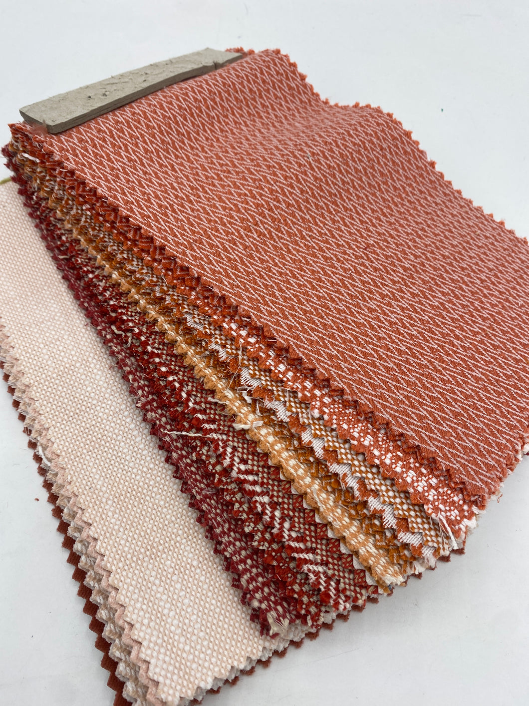 Coral Fabric Samples