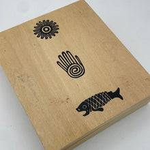 Load image into Gallery viewer, Wooden Stamp set
