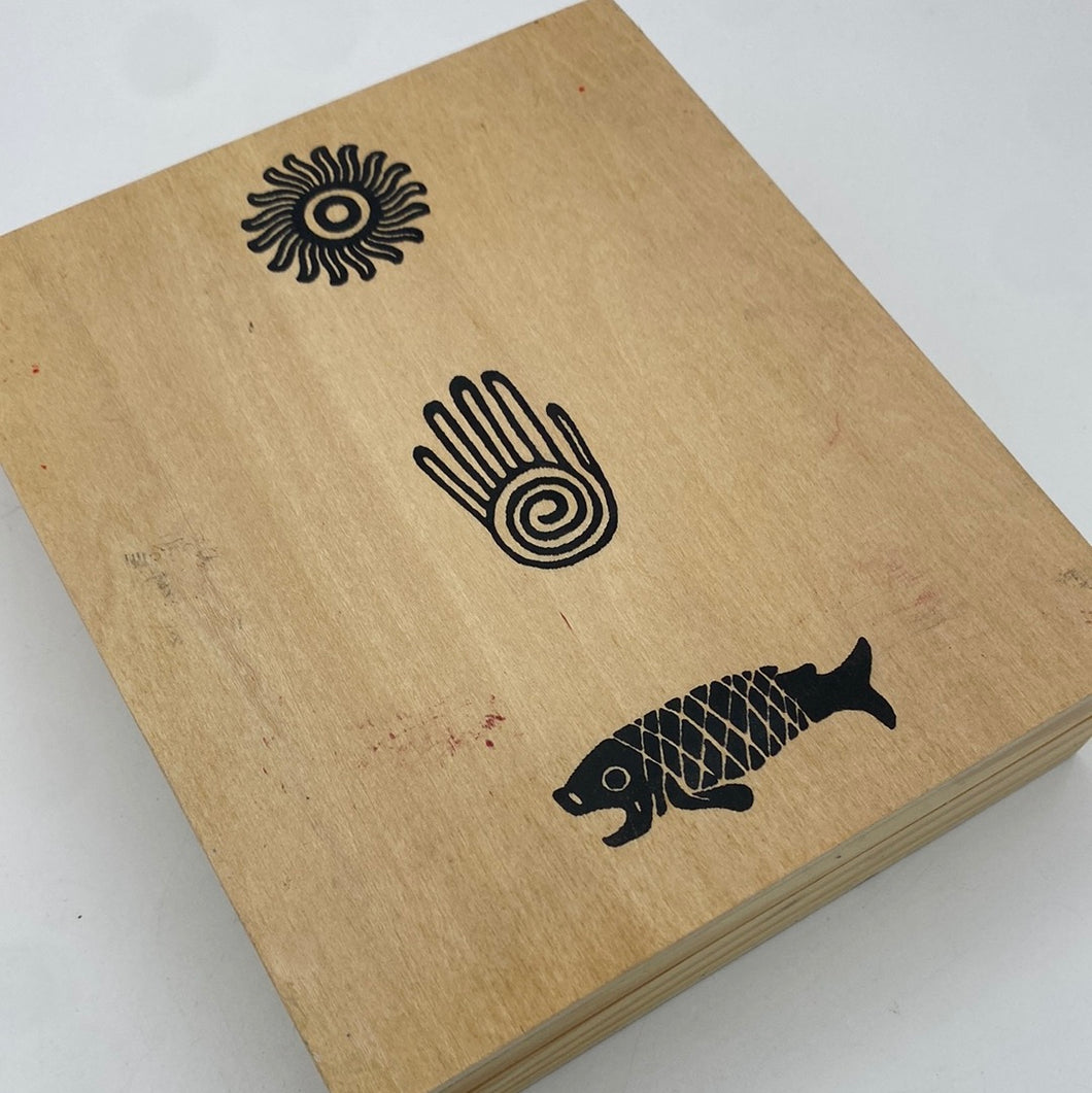 Wooden Stamp set