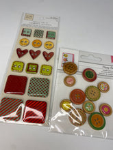 Load image into Gallery viewer, Button Embellishment Pair
