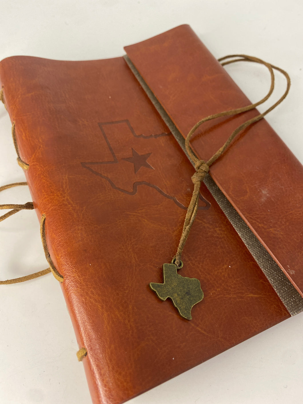 Texas Leather Mini Binder