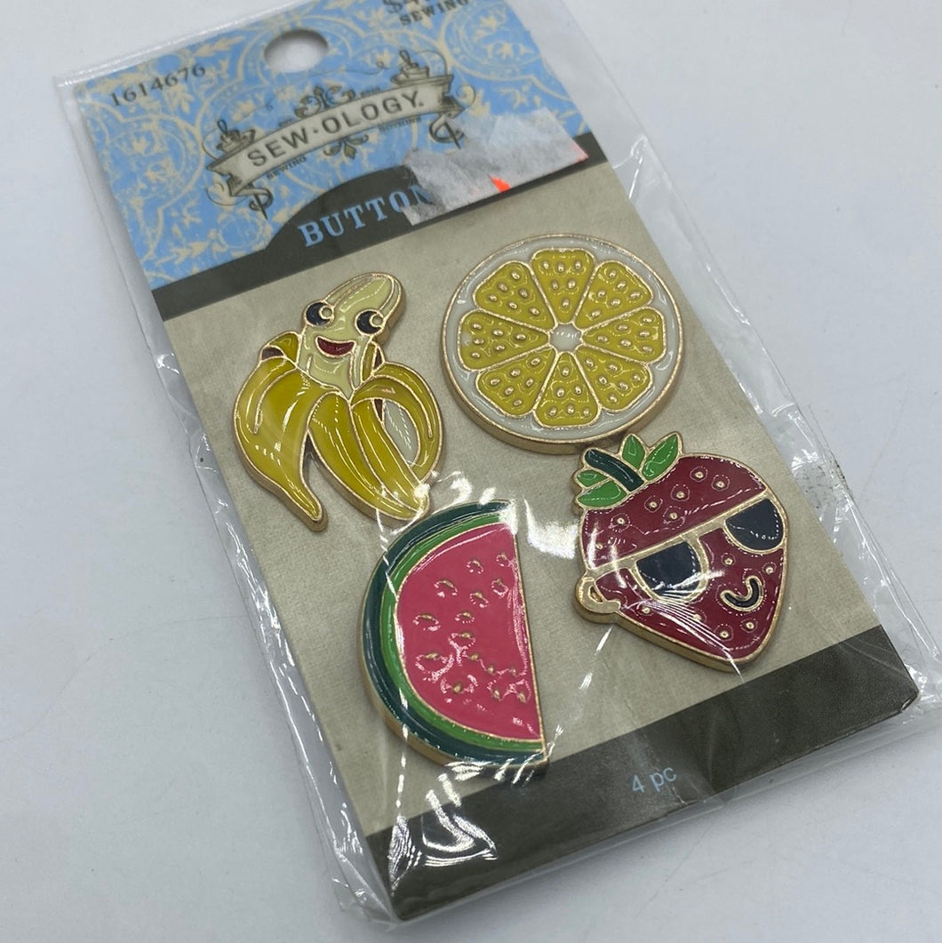 Sew-Ology Fruit Buttons