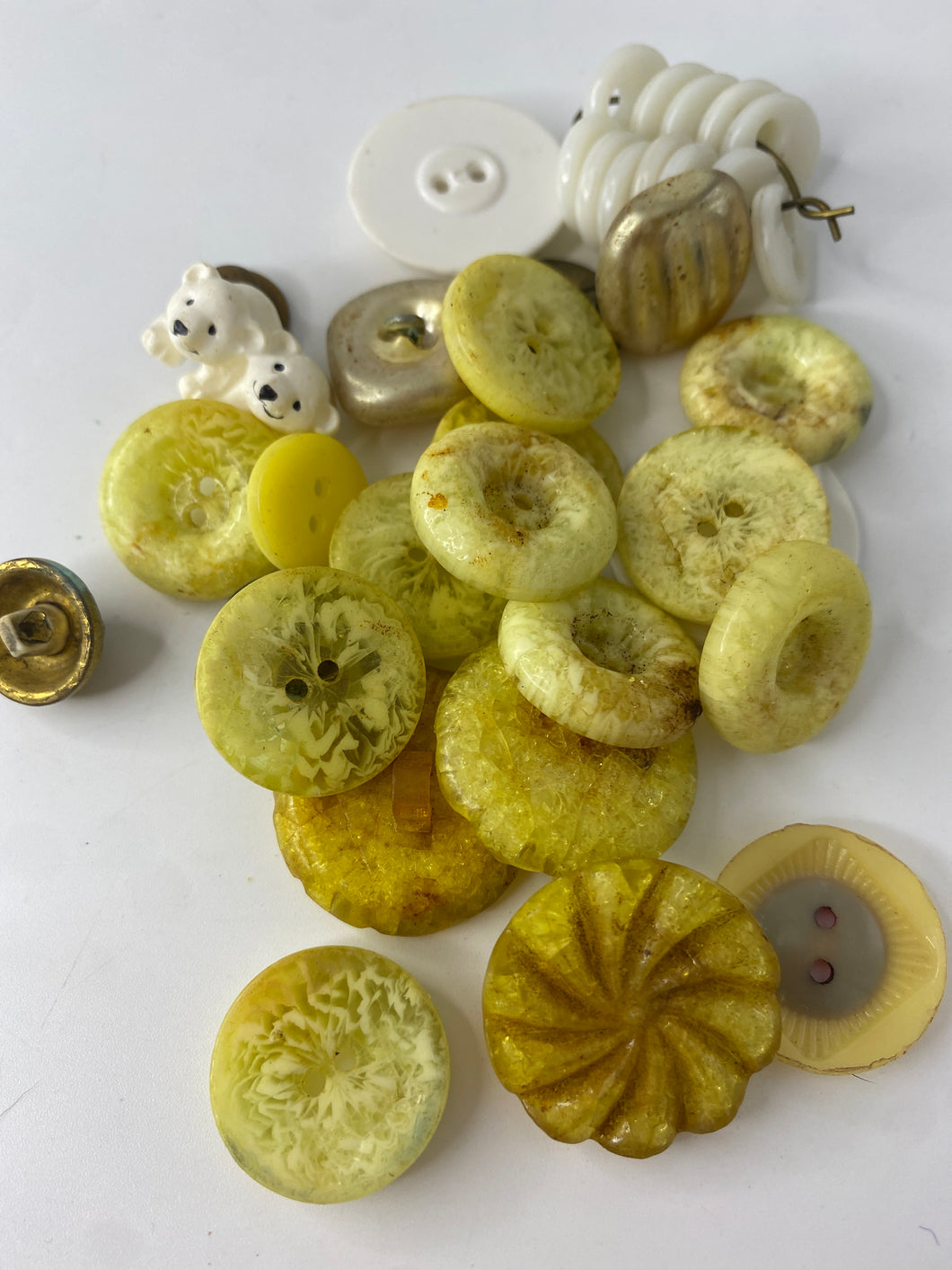 Cream Button Bundle