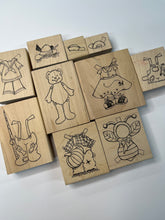 Load image into Gallery viewer, Paper Bear Doll Stamps
