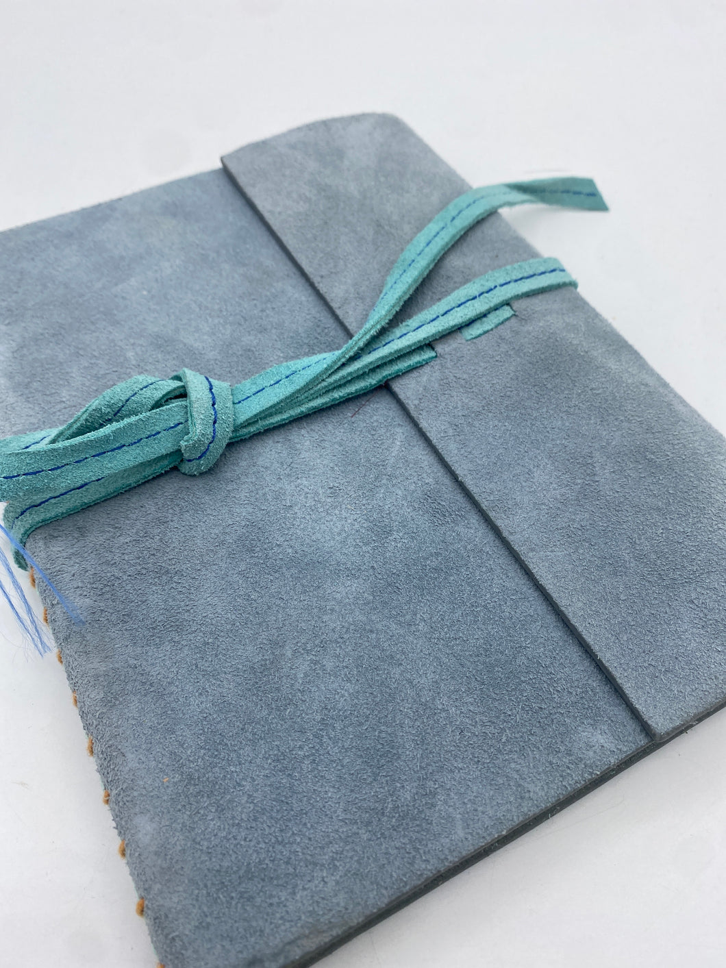 Blue Suede Notebook