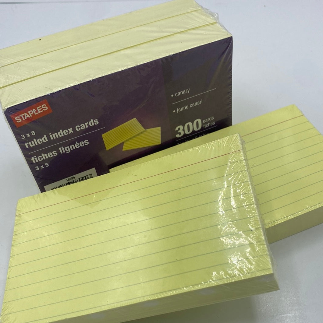 Index Card Bundle