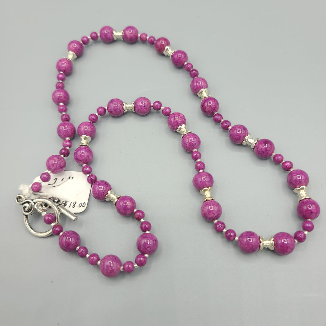 Purple Stone Necklace