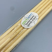 Load image into Gallery viewer, Bamboo Knitting Needles - Double Pointed
